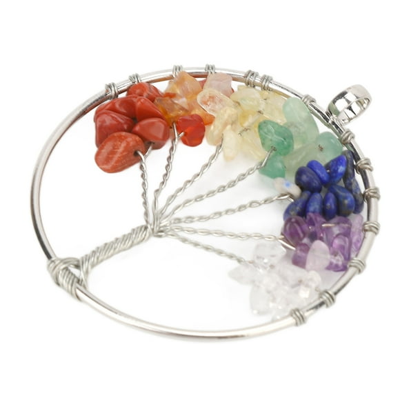 Tree Life Pendant, Easy To Match Colorful Tree Of Life Pendant Fashionable for Valentines Day
