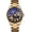 Gold-Black, variant on Men’s Watch Luxury Mechanical Stainless Steel Skeleton Waterproof Automatic Self Winding Luminous Wrist Watch