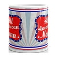 thumbnail image 3 of All American Nana Patriotic Gifts Coffee Tea Ceramic Mug Office Work Cup Gift 15oz, 3 of 3