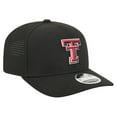 thumbnail image 3 of Men's New Era  Black Texas Tech Red Raiders Team 9SEVENTY Adjustable Hat, 3 of 5