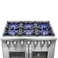 thumbnail image 2 of FORNO Capriasca 36" Freestanding French Door Gas Range, 2 of 7