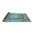 thumbnail image 2 of Ahgly Company Indoor Rectangle Abstract Light Blue Modern Area Rugs, 5' x 8', 2 of 4