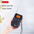 thumbnail image 5 of Portable AM FM Radio with LCD Display and Alarm - Best Reception Pocket-Sized, 5 of 8