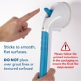 thumbnail image 4 of Carex Suction Shower Grab Bar, 16" Ultra Grip Handle, Dual Locking, 75 lb Weight Capacity, 4 of 9