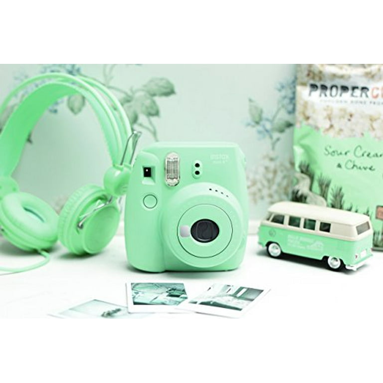 Fujifilm Instax Mini 8+ (Mint) Instant Film Camera + Self Shot