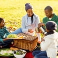 thumbnail image 6 of Fruit Canvas Picnic Blanket Outdoor Waterproof Mat with Carry Handle - Large Size for Family and Friends - Durable and Easy to Clean, 6 of 6