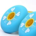 thumbnail image 3 of OULII 4pcs Wear-resisting Roller Skate Wheels Blue Rubber for Adults Use, 3 of 8