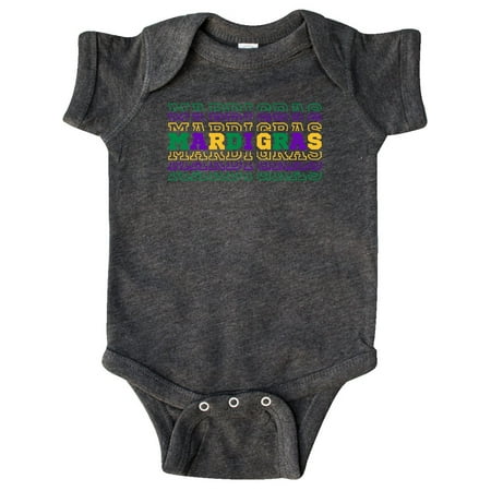 

Inktastic Mardi Gras Mirror Words Gift Baby Boy or Baby Girl Bodysuit