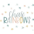 thumbnail image 2 of Louise, Gigi 32x26 Black Ornate Wood Framed with Double Matting Museum Art Print Titled - Chase Rainbows, 2 of 4