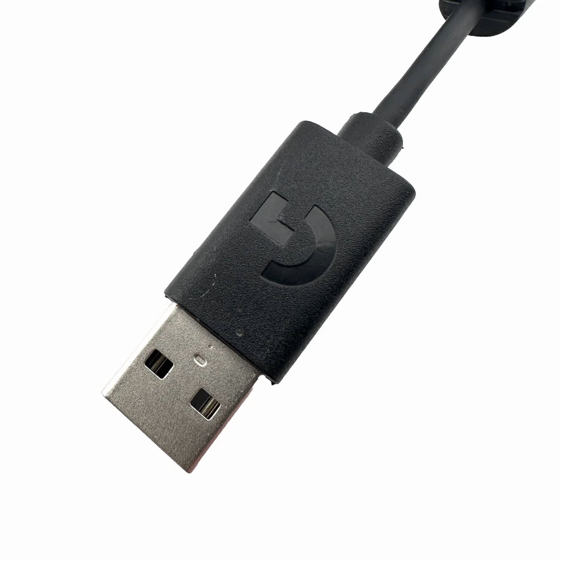 CRESTIN- Micro Usb Rubber Charging Cable For Logitech G533 G633 G933 G502 G700 G913