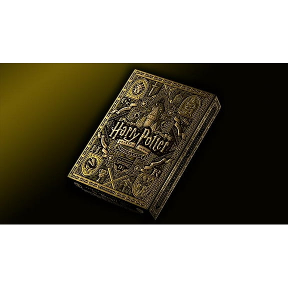 Harry Potter Hogwarts Hufflepuff House Playing Cards by Theory11
