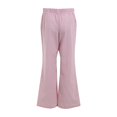 thumbnail image 6 of Duqingm Womens Lounge Pants Womens Striped Pants Wide Leg High Waisted Lounge Pajama Pants Cute Casual Trousers with Pockets Red,L, 6 of 7