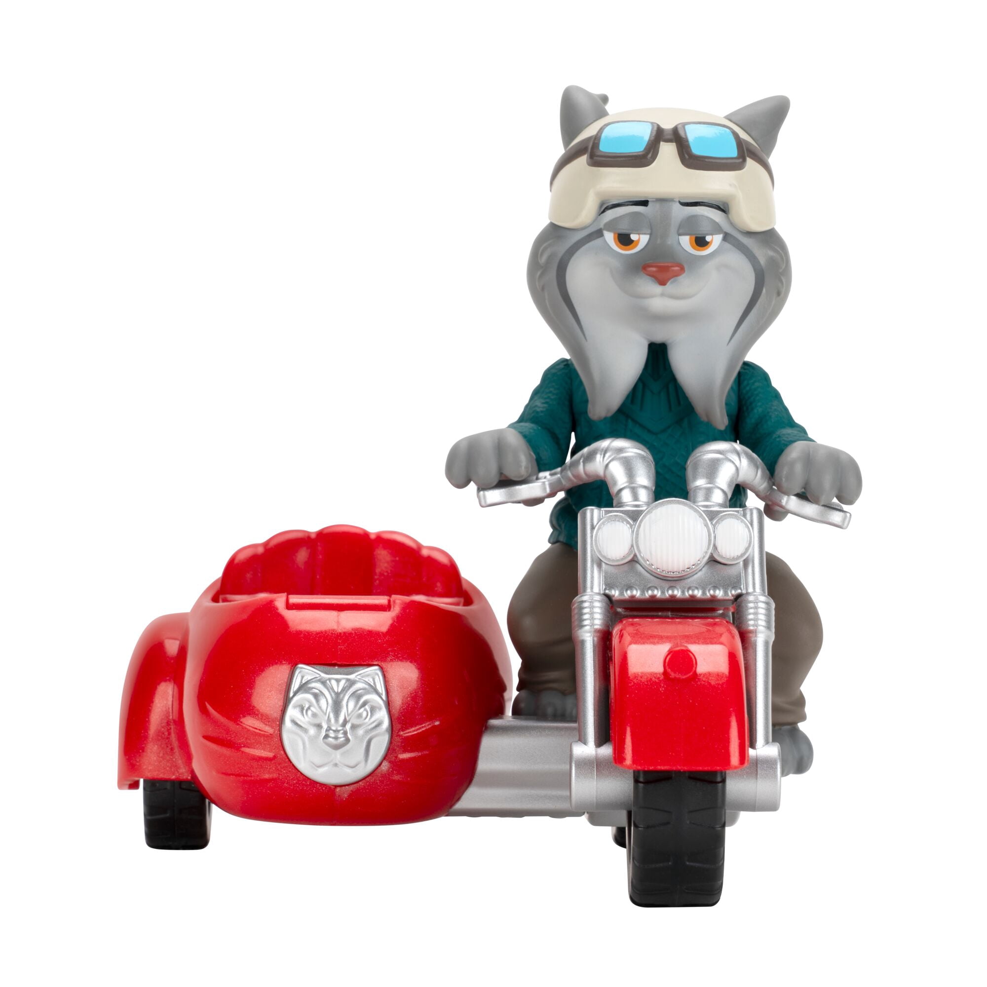 Disney’s Zootopia 2 4 inch Vehicle - Pawbert Lynxley & Motorcycle with Gary De’Snake - Movie Toys for Kids and Collectors
