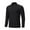 c01Black, variant on LNWUY Men's Long Sleeve 1/4 Zip Shirts Sun Protection Pullover UPF 50+ Rash Guard Outdoor Running Lightweight T Shirt Green XL