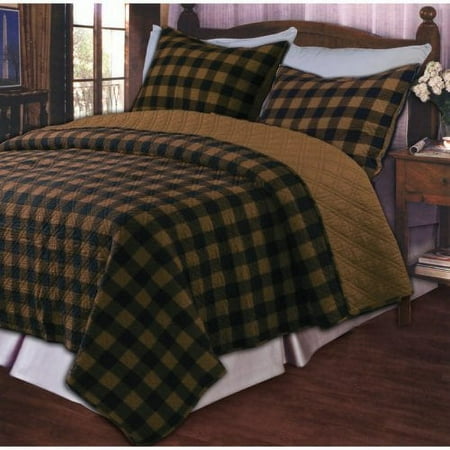 Buffalo Plaid King Quilt Set