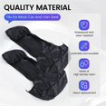 thumbnail image 5 of 2x Universal Waterproof Nylon Front Car Van Seat Covers Protectors Black Pair, 5 of 5