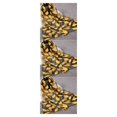 thumbnail image 2 of Qarigey Mujeres Niñas Hojas Jacquard Organza Bufanda Chales Verano Sombrilla Playa Bufandas Abrigos 65x170cm Type6 NO6 Qarigey CBP024406, 2 of 6