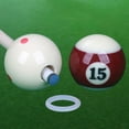 thumbnail image 6 of TTETTZ Billiards Skill Improvement Acrylic with Hole Portable Que Ball Chinese Hole 18mm, 6 of 9