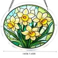 thumbnail image 4 of CaiYueKe Acrylic Puzzle Pendant Sunshade Window Hanging Plate Decorative Home Decor Stained Glass Style Window Art for Privacy Sun Protection Indoor Outdoor Window Decor Modern Hanging Ornament, 4 of 9