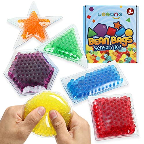 2X 10X Fidget Peas Squeeze Chicken Egg Sensory Toy Anxiety Stress relief 
