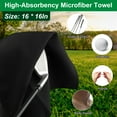 thumbnail image 4 of 3 In 1 Golf Club Cleaning Kit Golf Club Cleaner Brush with 5Oz Water Bottle Retractable Clip Groove Sharpener Golf Towel Gift for Golfers, 4 of 11