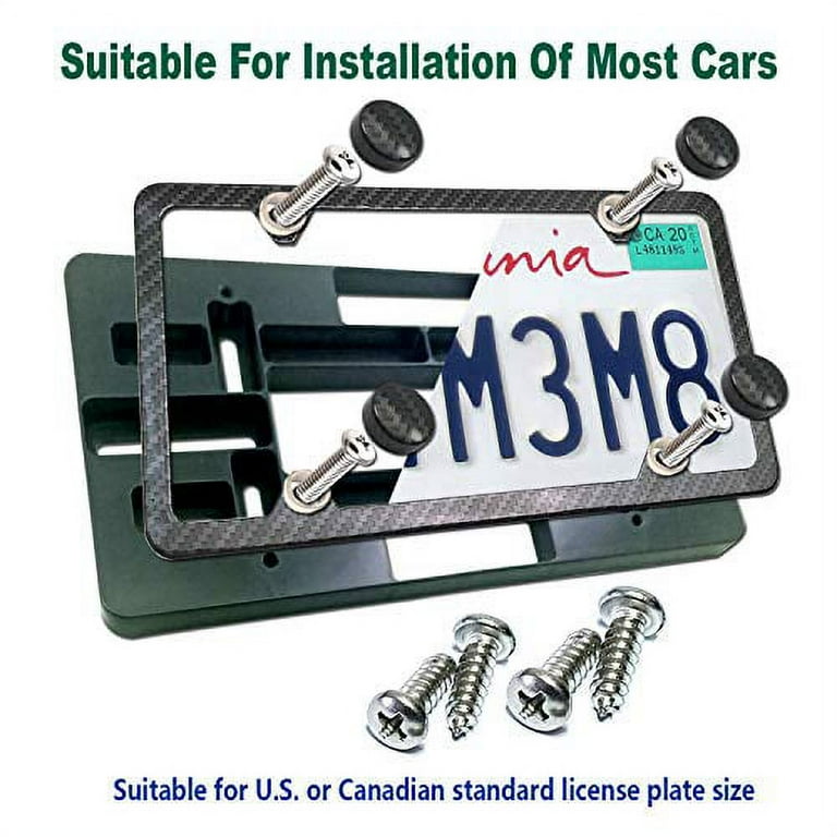 Installing a front license plate deals