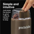 thumbnail image 2 of Proctor Silex Fresh Grind Electirc Coffee Grinder, 2 of 8