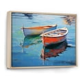 thumbnail image 2 of Designart "Waters Boat Harmonic" Transportation Floater Framed Wall Art Print, 2 of 7