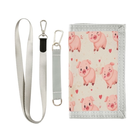 Cloth Purse Boys' Novelty Wallets Girls' Novelty Wallets Men's Wallets Women's Wallets Card Wallet Cash Wallet Student ID Bag Coin Wallet Cute Pig Seamless