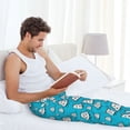 thumbnail image 5 of Salouo Hippo In Water Head Print Pajama Pants for Men, Lounge Pants Elastic Waistband Casual Men's sleepwear Loungewear Sleep Pajama Pant -Large, 5 of 7