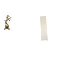 thumbnail image 1 of Estatua de caballo, figura de escritorio, lámpara de pie, pantalla de lámpara minimalista, cubierta de luz, material de papel de resina, adecuado para, 1 of 8