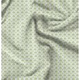 thumbnail image 1 of Soimoi Crepe Silk Fabric Palmette Damask Printed Fabric 1 Yard 42 Inch Wide, 1 of 6