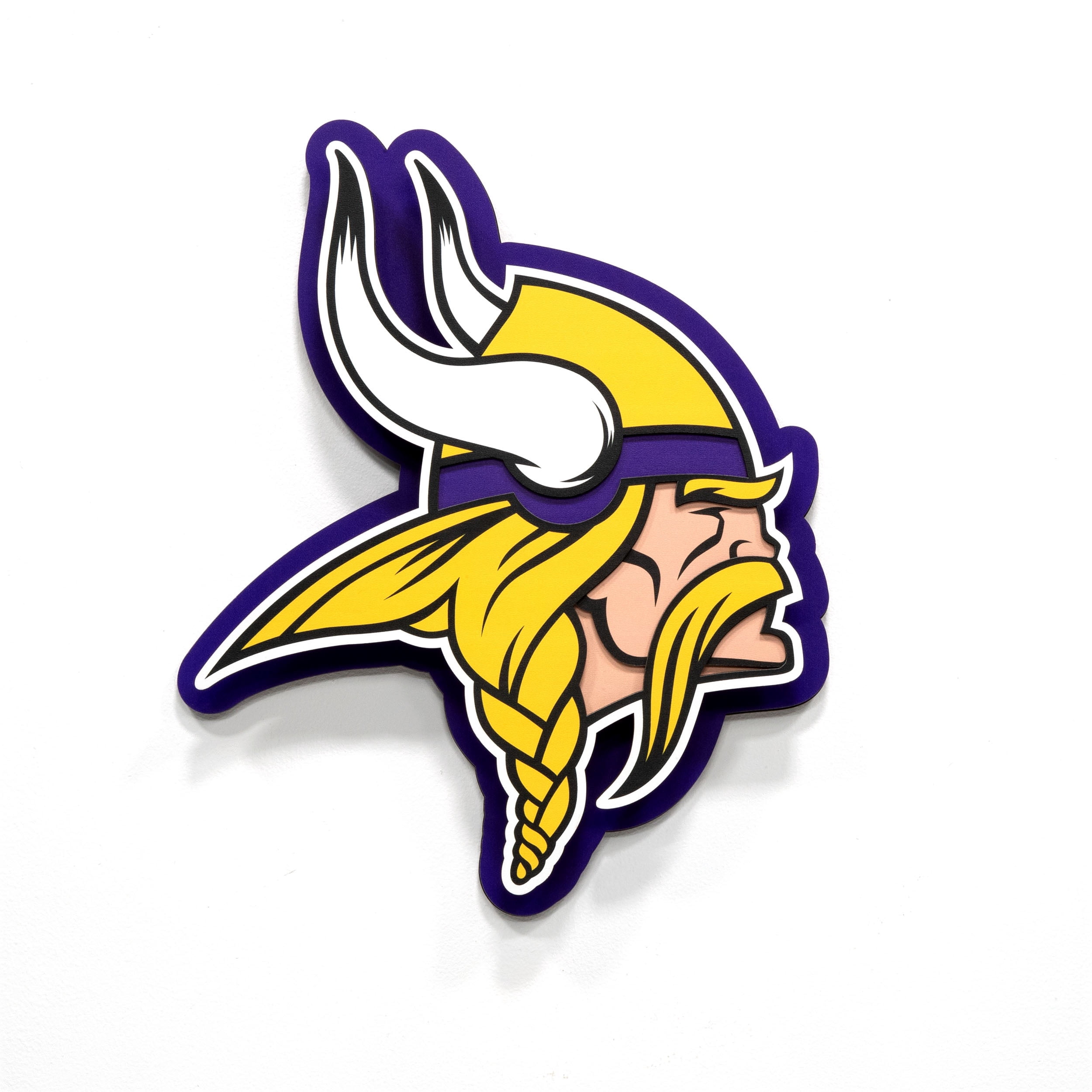 YouTheFan NFL Minnesota Vikings 3DX Die Cut Wall Art