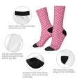 thumbnail image 4 of Fotbe Fish Scales Calcetas Largas con Estampado para Hombre y Mujer – Calcetas de Compresión Transpirables y Elásticas, Viajar y Uso Diario Talla 5-11, 4 of 6