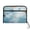 Watercolor Blue Butterflies, variant on Accordion File Organizer with Zip Closure 13 Pockets Expanding File Folder Letter A4 Paper Document Organizer for Home Office Butterflies and Circular Motif