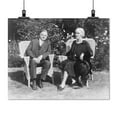 thumbnail image 2 of Print: Herbert Hoover And Mrs. Hoover, Full-Length Portrait, Seated On, 2 of 4