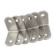 thumbnail image 2 of 12 Piezas 30X30mm Metal Corner Brace Joint ángulo Recto Soporte Plata, 2 of 5