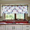 thumbnail image 3 of Yayeee Kitchen Curtains Set of 2 Light Filtering 57"x36" Over Sink Window Panels, Ice Rink, 3 of 7
