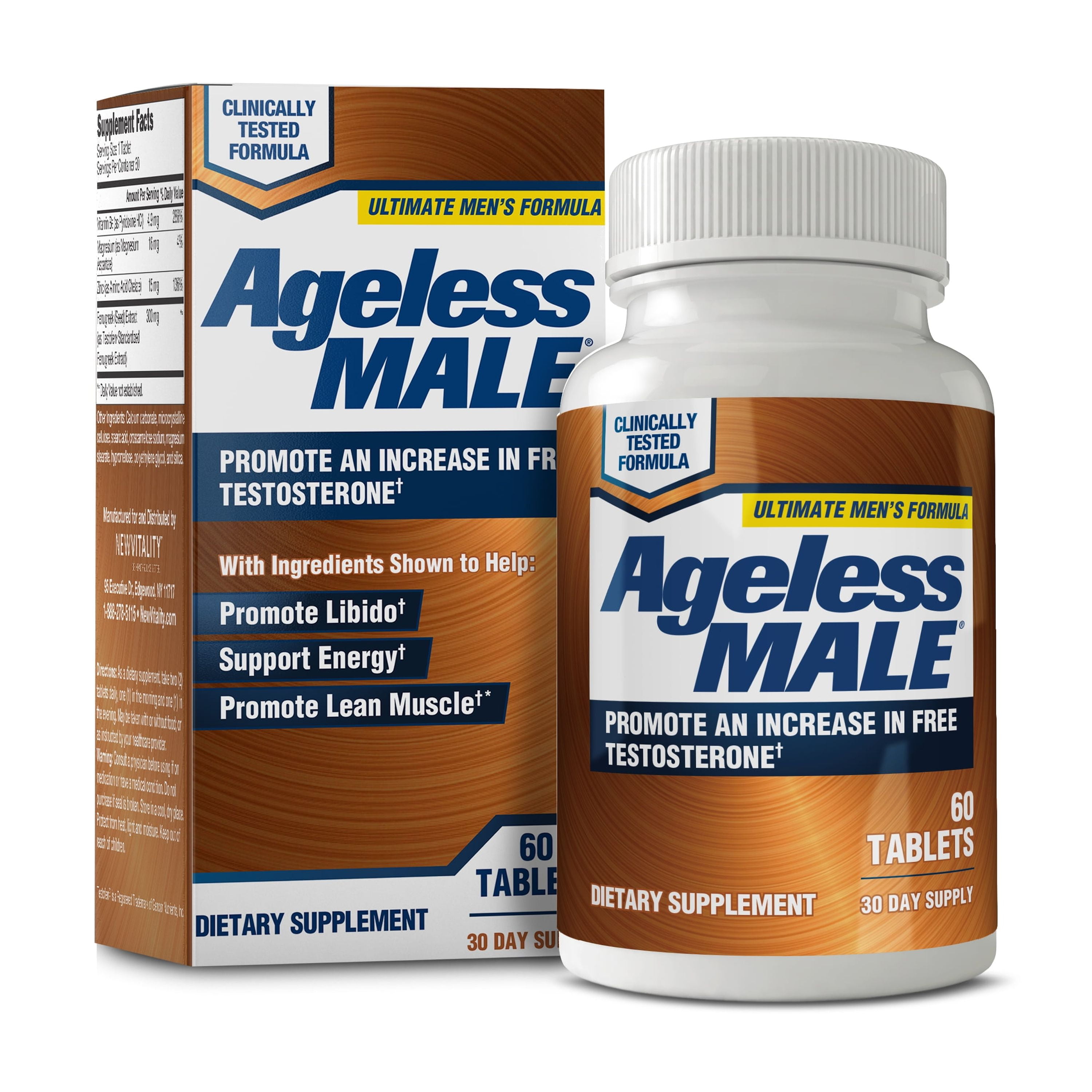 ageless men's health semaglutide Ageless Male Max + Ageless Male Performance