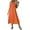 Orange, variant on Mgmyaa Women's Casual Long Dress Summer Sleeveless V-Neck Maxi Dress Party Wedding Vacations Beach Sundress