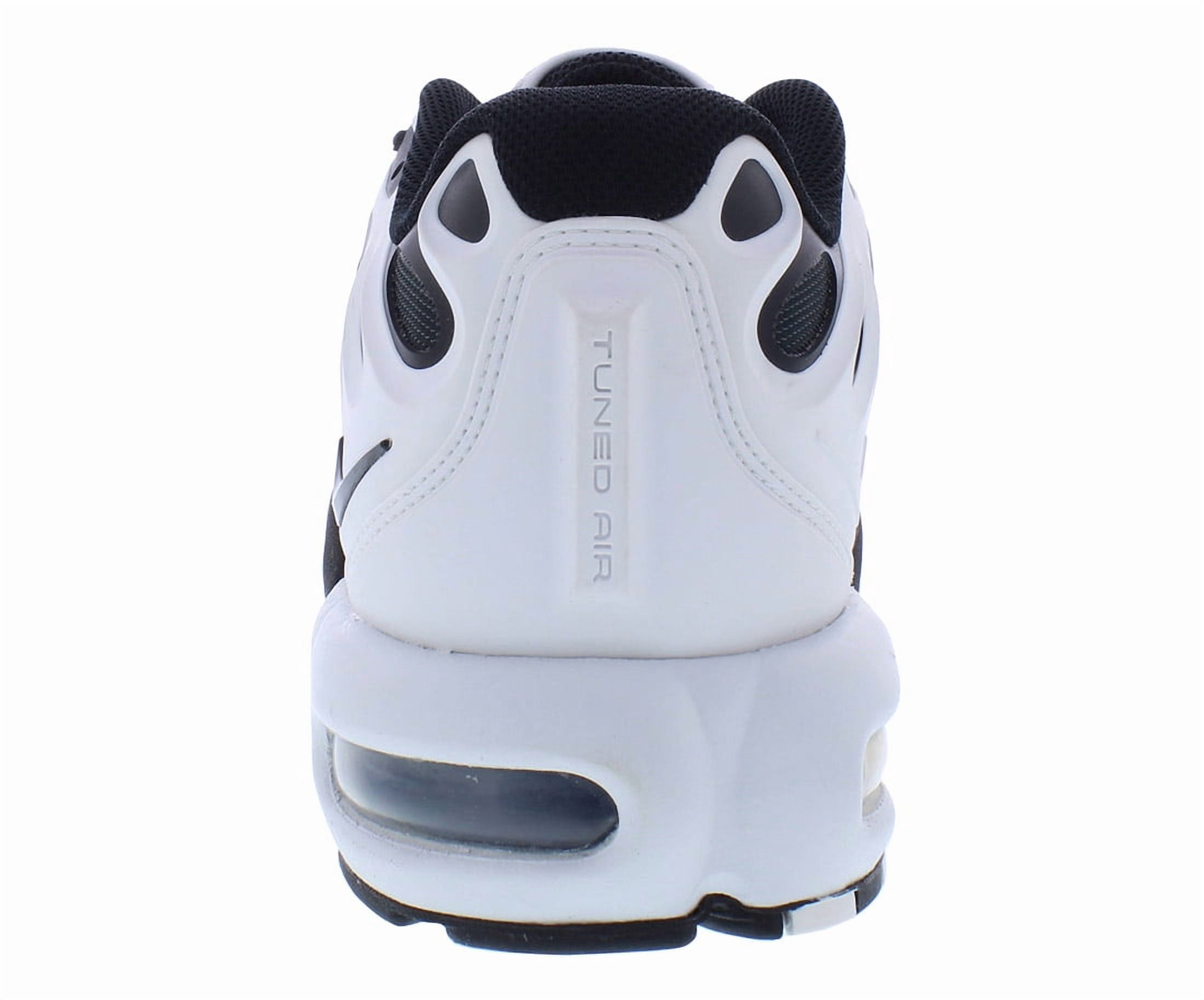Nike Air Max Plus Drift Mens Shoes Size 11.5, Color: White/Black/Metallic Silver