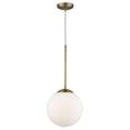 thumbnail image 2 of Trend Lighting TP30001ATB Solea 1-Light Antique Brass Pendant, 2 of 2