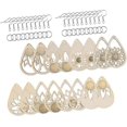 thumbnail image 1 of 1 juego con kit de ganchos en blanco para manualidades, pendientes, saltos, ganchos huecos, pendientes, colgantes, material recortado, espacios en blanco para colgar, anillos de girasol, joyería, anil, 1 of 4