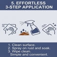 thumbnail image 6 of Shiny Carts Rust Remover, Shiny Carts Heavy-Duty Metal Rust Remover, Deeply Cleanses and Easily Remove Surface Rust, Easy to Clean and Compatible with Various Metal Materials, Ideal for Metal, 6 of 7