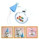 thumbnail image 3 of KAKOWELY juego de gorro y babero de cumpleaños para perro, decorativo, para mascota, gato, perro, feliz cumpleaños, para cosplay, fiesta, 3 of 5