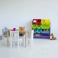 thumbnail image 6 of Humble Crew Rainbow Toy Storage Organizer with 12 Plastic Storage Bins, Natural/Rainbow, 6 of 7