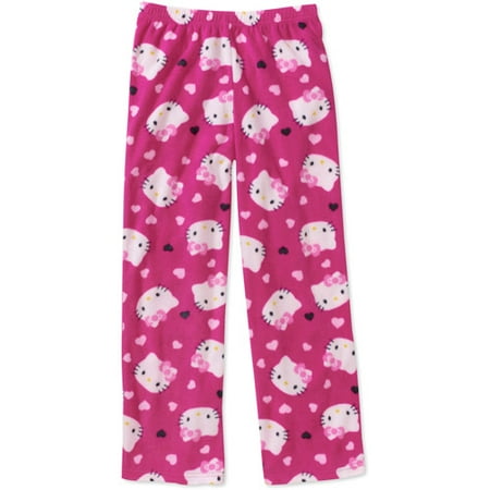 Hello Kitty - Girls' Fleece Pant - Walmart.com