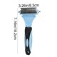thumbnail image 3 of Peine para El Cuidado de Mascotas: Cepillo de Doble Cara para Eliminar El Pelo Muerto y Rastrillo para El Subpelo de Perros y Gatos, Herramienta Desenredante para Eliminar Nudos y Pelo Suelto, Cepill, 3 of 7