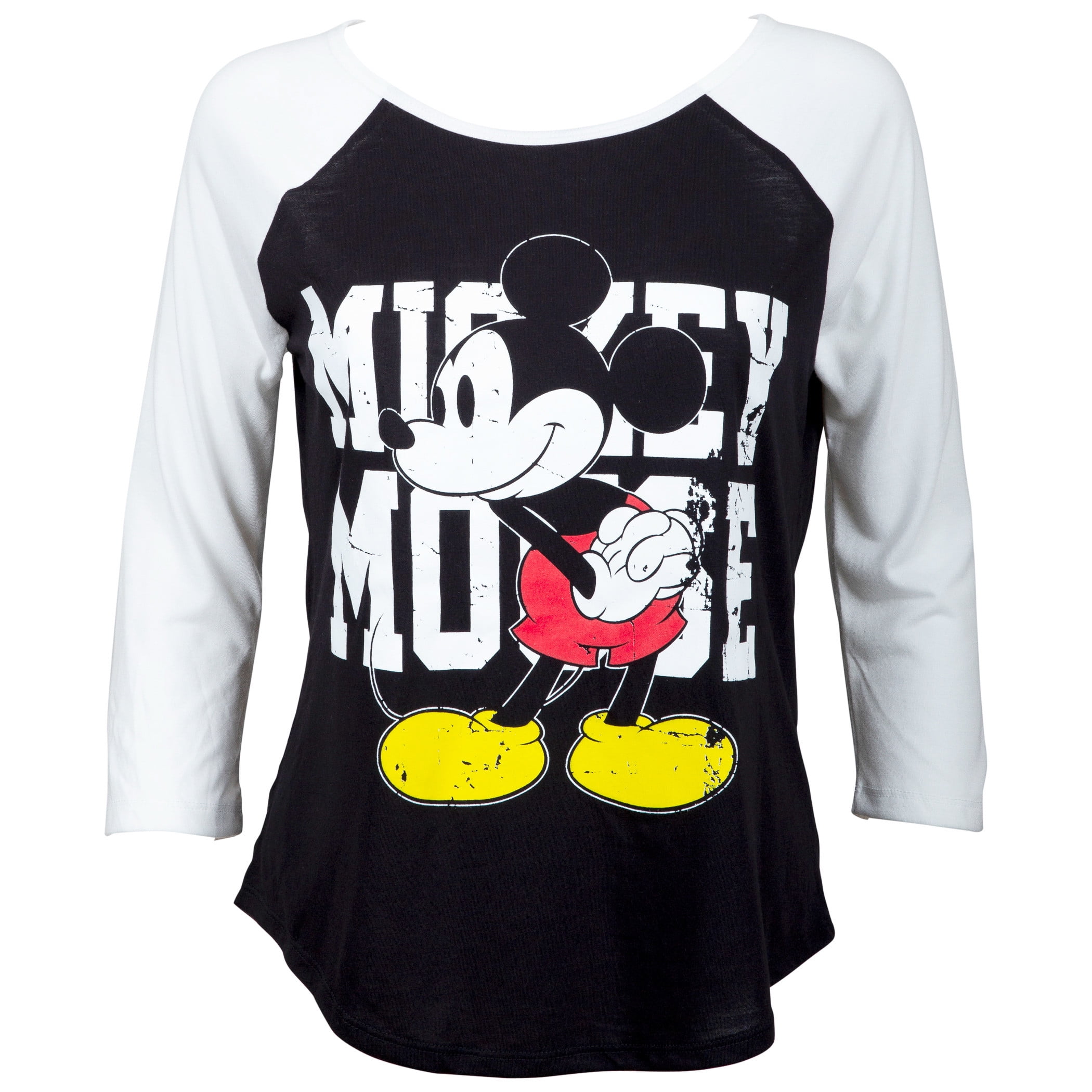 mickey mouse baseball t shirt