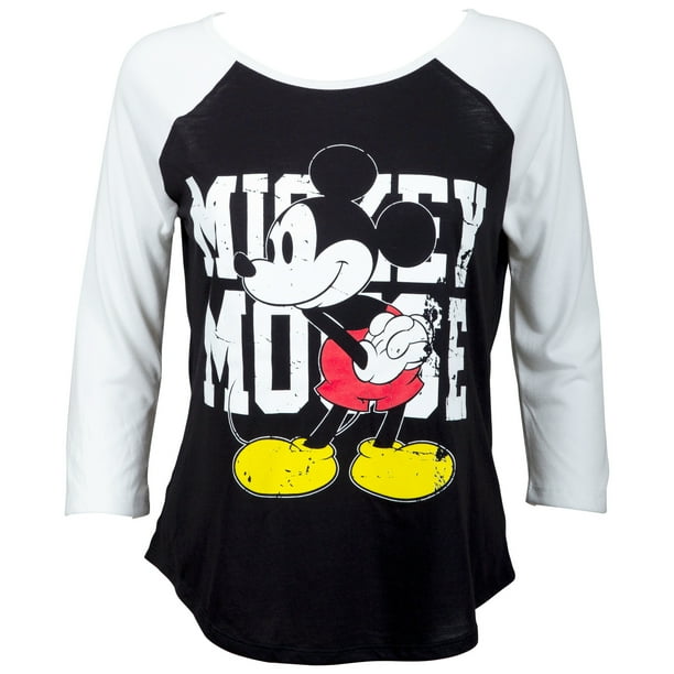 mickey mouse and minnie mouse shirt